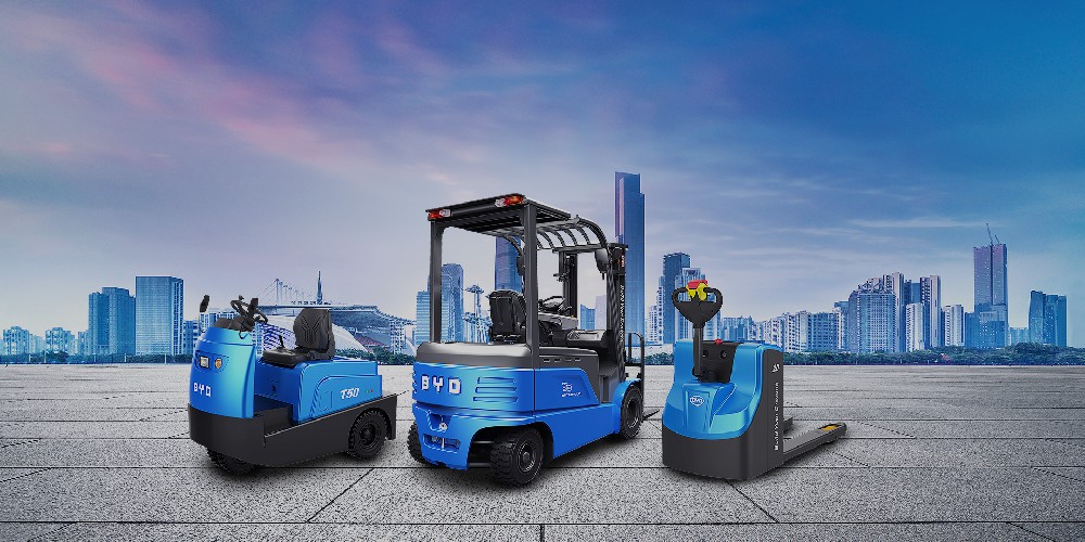 比亞迪叉車六大經典車型，你都了解嗎？